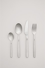 Nolan Brushed 16 Piece Cutlery Set