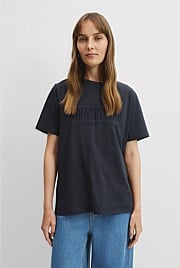 Verified Australian Cotton Heritage Embroidered T-Shirt