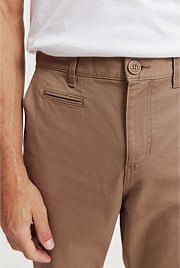 Verified Australian Cotton Tapered Fit Stretch Chino