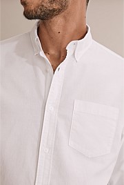 Regular Fit Washed Oxford Shirt