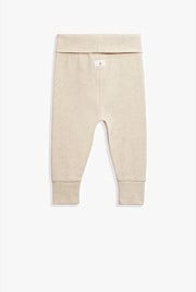 Organically Grown Cotton Fold-over Soft Pant