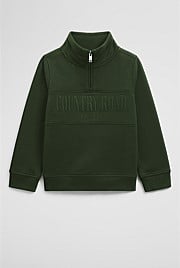 Verified Australian Cotton Heritage Half Zip Sweat