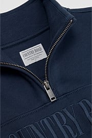 Verified Australian Cotton Heritage Half Zip Sweat