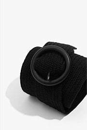 Recycled Polyester Woven Stretch Belt