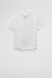 Organically Grown Linen Short Sleeve Shirt