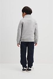 Verified Australian Cotton Heritage Half Zip Sweat