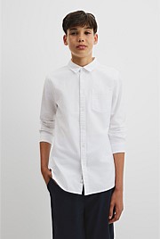 Teen Organically Grown Cotton Oxford Shirt