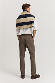 Verified Australian Cotton Tapered Fit Stretch Chino