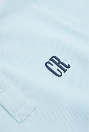 Organically Grown Cotton Logo Polo Shirt