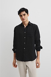 Organically Grown Linen Regular Fit Shirt