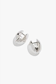 Oval Huggie Earring