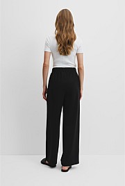 Wide Leg Ponte Jogger