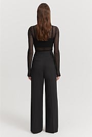 Pleat Wool Pant