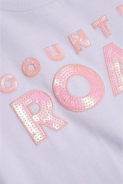 Organically Grown Cotton Sequin Logo T-Shirt