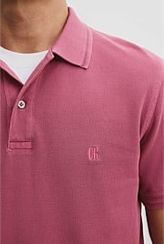 Verified Australian Cotton Garment Dyed Pique Polo