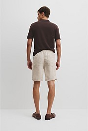 Organically Linen Drawcord Short