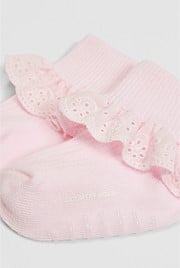 Rib Frill Sock