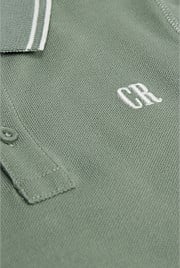 Organically Grown Cotton Logo Polo Shirt