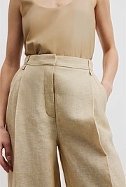 Organically Grown Linen Yarn Dyed Pant