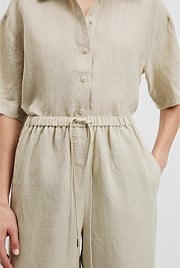 Organically Grown Linen Pull-On Pant