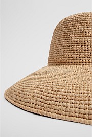 Raffia Wide Brim Hat