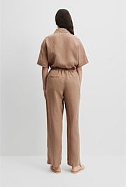 Organically Grown Linen Pull-On Pant