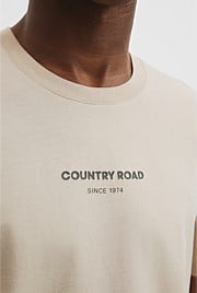 Australian Cotton Modern Logo T-Shirt