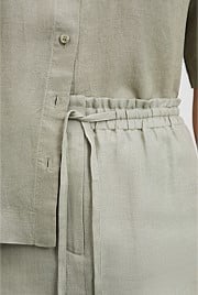 Organically Grown Linen Mini Skirt