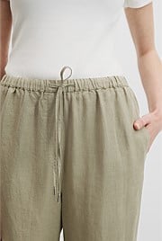 Organically Grown Linen Pull-On Pant