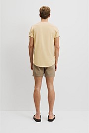 Australian Cotton Longline Garment Dyed T-Shirt