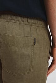 Organically Grown Linen Drawcord Short