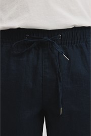 Organically Grown Linen Drawcord Short