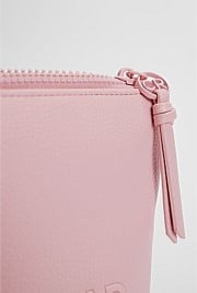 Branded Detail Tri Cosmetic Bag