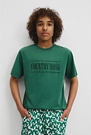 Teen Verified Australian Cotton Heritage Oversized T-Shirt