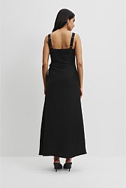 Tucked Slip Dress