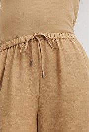 Organically Grown Linen Pull-On Pant