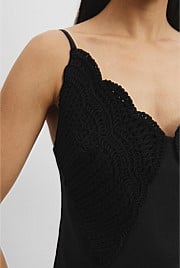 Crochet Trim Cami Top