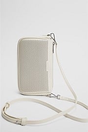 Perforated Crossbody Bag