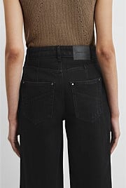 High Rise Wide Leg Jean