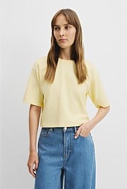 Australian Cotton Cropped T-Shirt