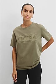 Verified Australian Cotton Heritage Embroidered T-Shirt