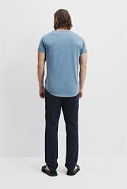 Australian Cotton Longline Garment Dyed T-Shirt