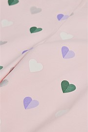 Organically Grown Cotton Blend Heart Legging