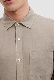 Regular Fit Organically Grown Linen Shirt