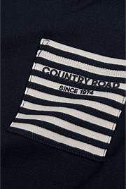 Cotton Long Sleeve Pocket T-Shirt
