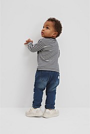 Cotton Long Sleeve Pocket T-Shirt