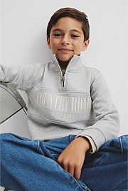 Australian Cotton Heritage Half Zip Sweat