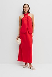 Linen Halter Top