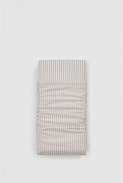 Brae Australian Cotton Stripe King Fitted Sheet