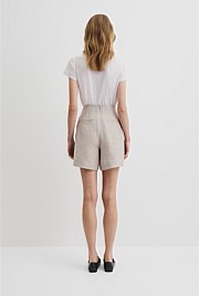 Organically Grown Linen Suit Short